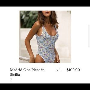 Bydee Madrid One-Piece - Sicilia